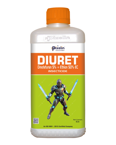 Dinotefuran 5% + Ethion 50% EC