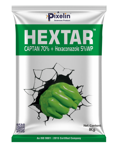 Captan 70% + Hexaconazole 5% WP