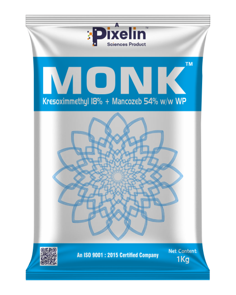 Kresoxim-Methyl 18% + Mancozeb 54% w/w WP