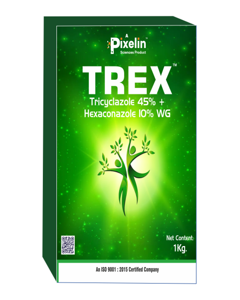 Tricyclazole 45% + Hexaconazole 10% WG